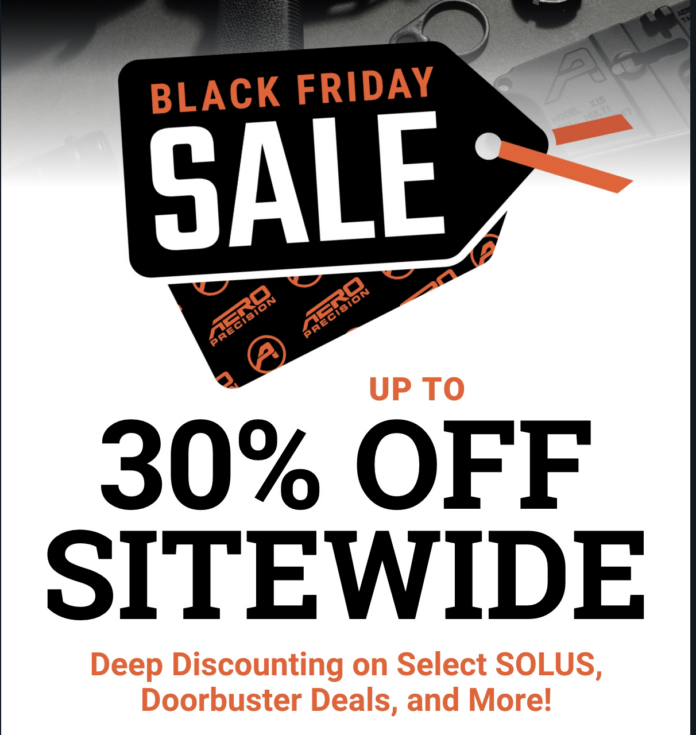 Aero Precision Black Friday 30 Off Sitewide