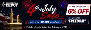 Ammunition Depot Current Sale Items deals