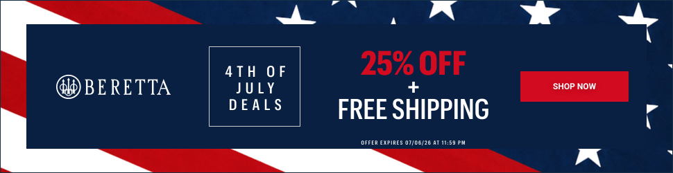 Beretta USA: 25% Off Sitewide current deals