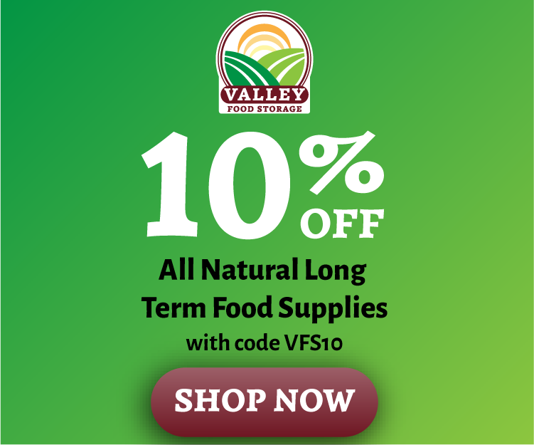 Valley Food Storage: 25% Off Sitewide current deals